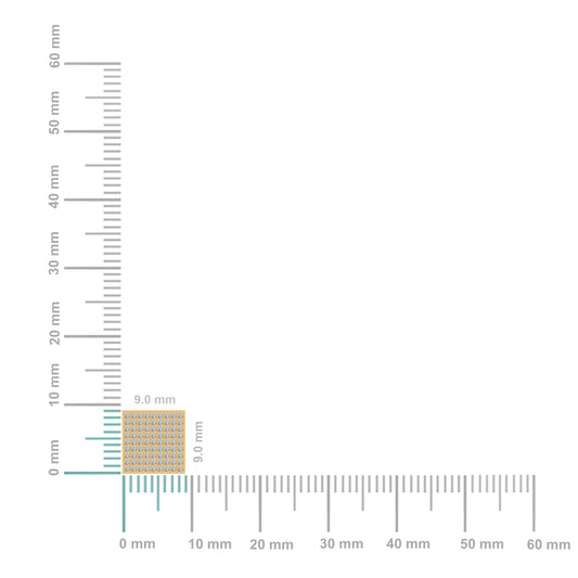 10K Yellow Gold Round Diamond Square Shape Designer Mens Stud Earring 3/8 Cttw