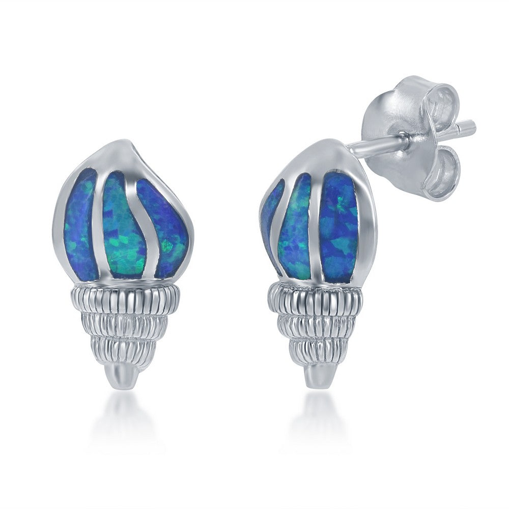 Sterling silver whale tail jewelry set featuring stunning opal accents in a unique design