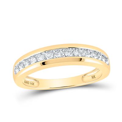 14k Yellow Gold Round Diamond Cluster Matching Wedding Trio Ring Set 1-1/2 Cttw