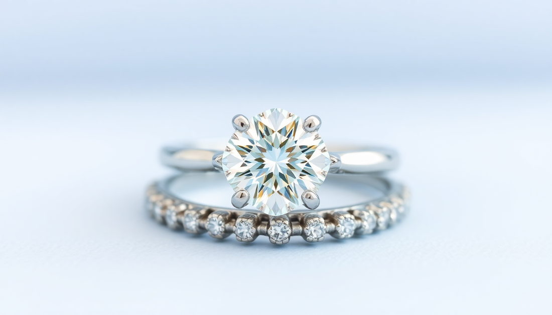silver engagment ring