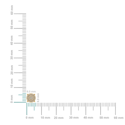 10K yellow gold diamond stud earrings featuring a classic design and elegant sparkle