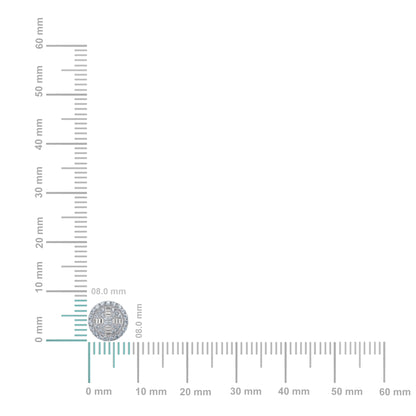 10K white gold diamond stud earrings with a classic design and radiance for elegant styles