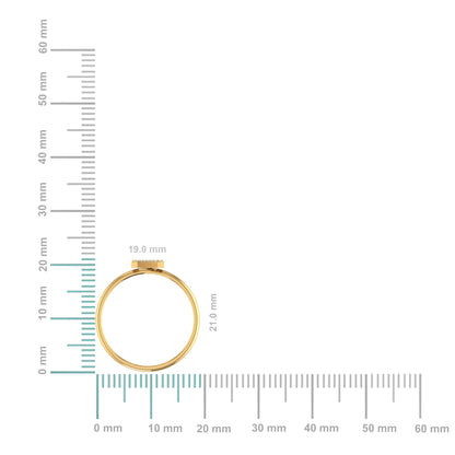 Elegant 10k gold N initial diamond ring showcasing a simple yet stunning design