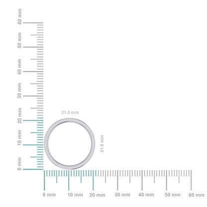 14K white gold diamond couple band featuring a sleek, timeless design for elegant jewelry lovers