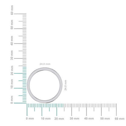 14K white gold diamond couple band featuring a sleek design and elegant finish
