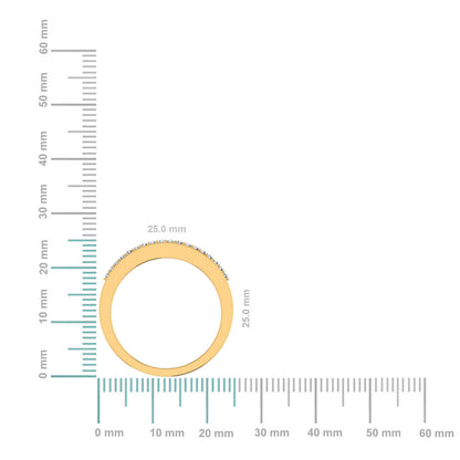 Elegant 10K yellow gold mens diamond band with a sleek and stylish design