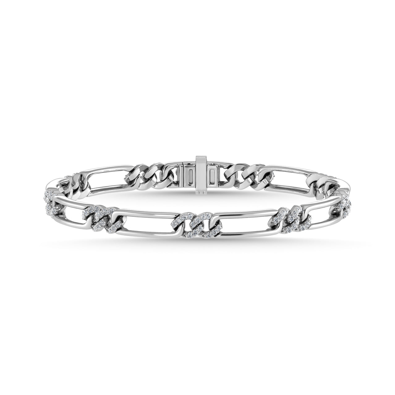 Diamond 5/8 CT Fashion Bracelet in 10K White Gold