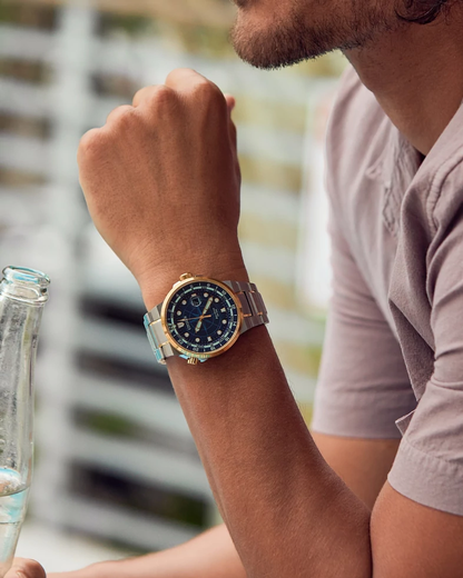 Endeavor Blue Dial Stainless Steel Bracelet BJ7144-52L | CITIZEN