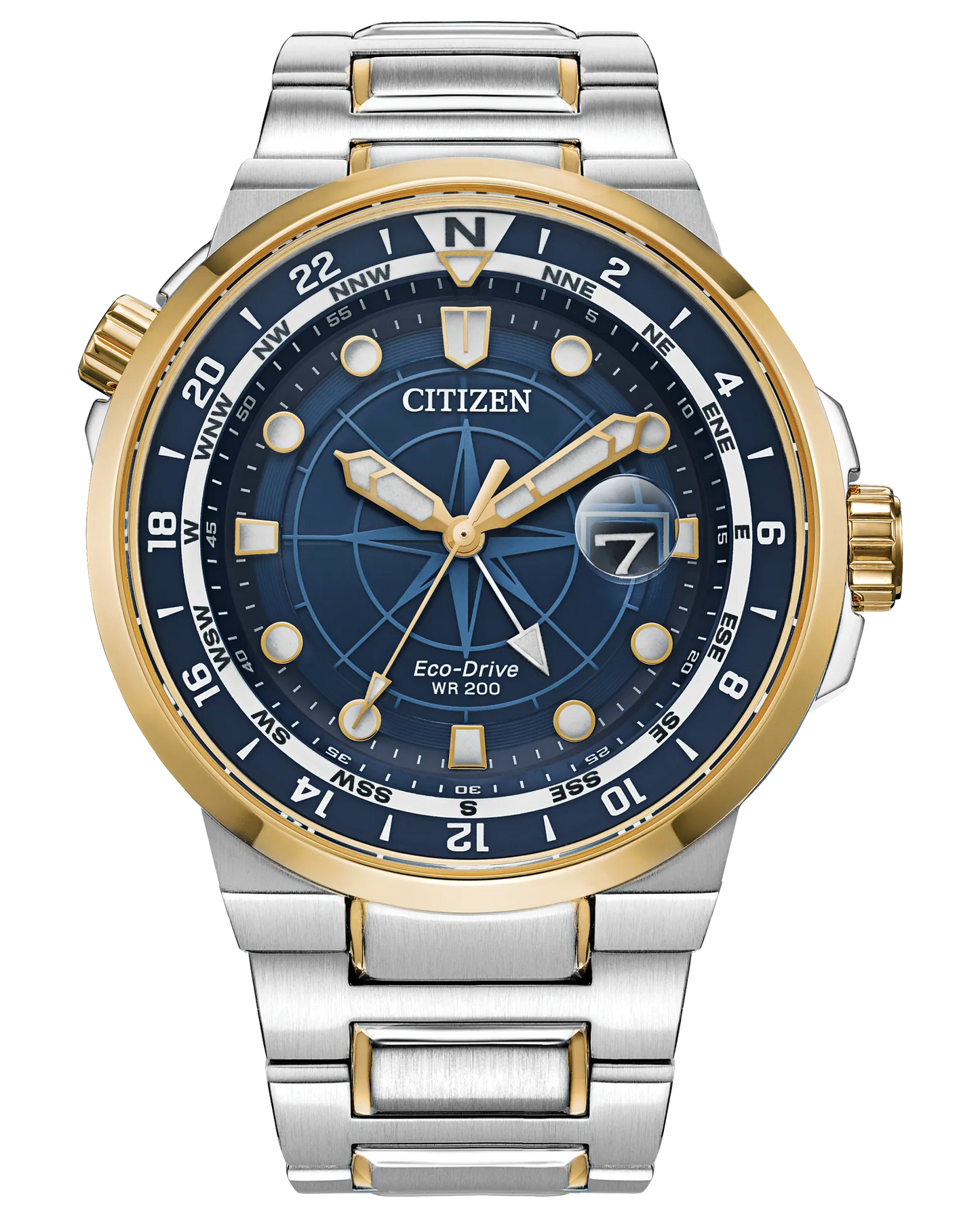 Endeavor Blue Dial Stainless Steel Bracelet BJ7144-52L | CITIZEN