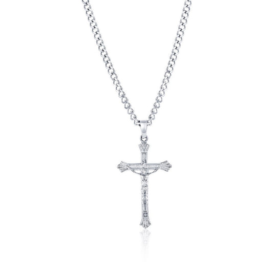 Stainless Steel, Cross Neckalce