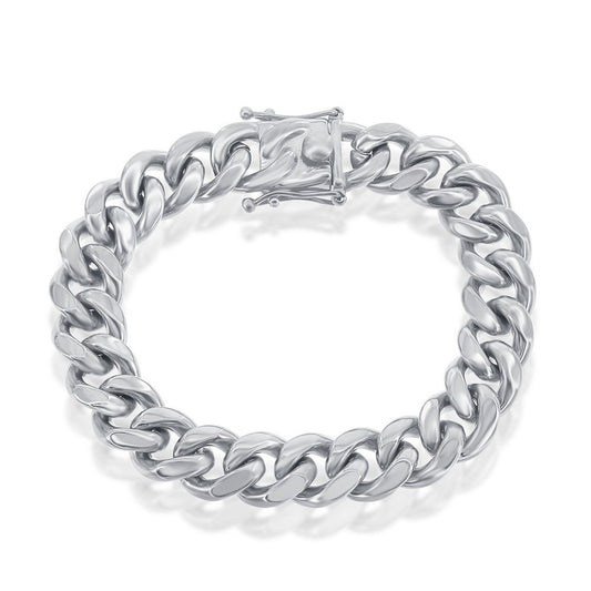 Stainless Steel 14mm Miami Cuban Link Bracelet